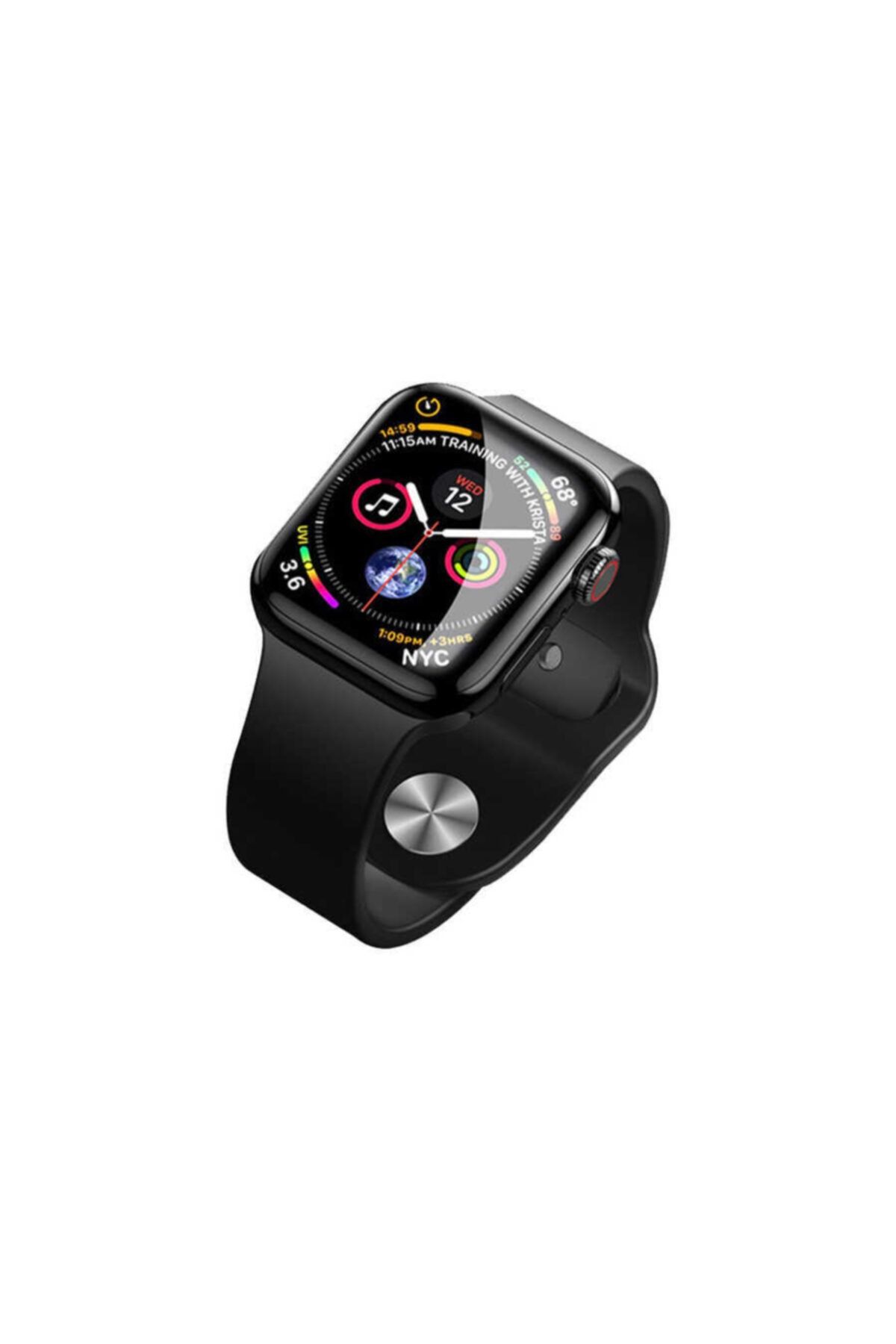 Apple Watch 6 44mm Cam Ekran Koruyucu 6h Yüksek Çözünürlük Wiwu