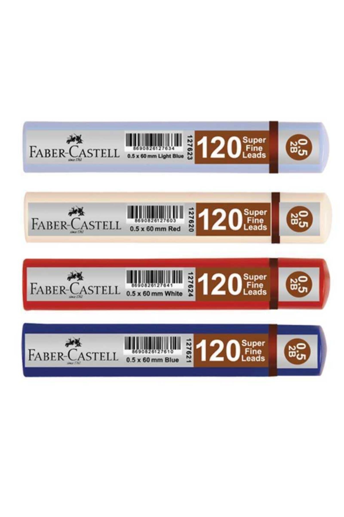 Faber Castell 0.5 Uç 4 Adet 120 Li