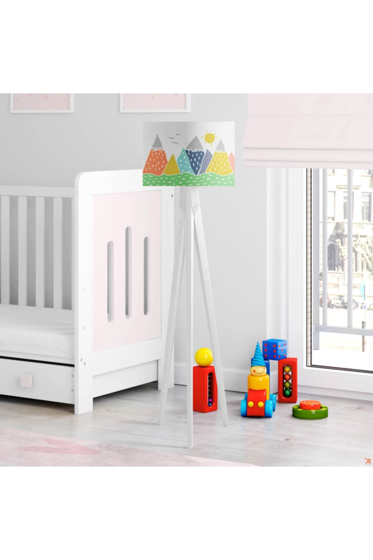 Beshick Pastel Vadisi Çocuk Odası Lambader