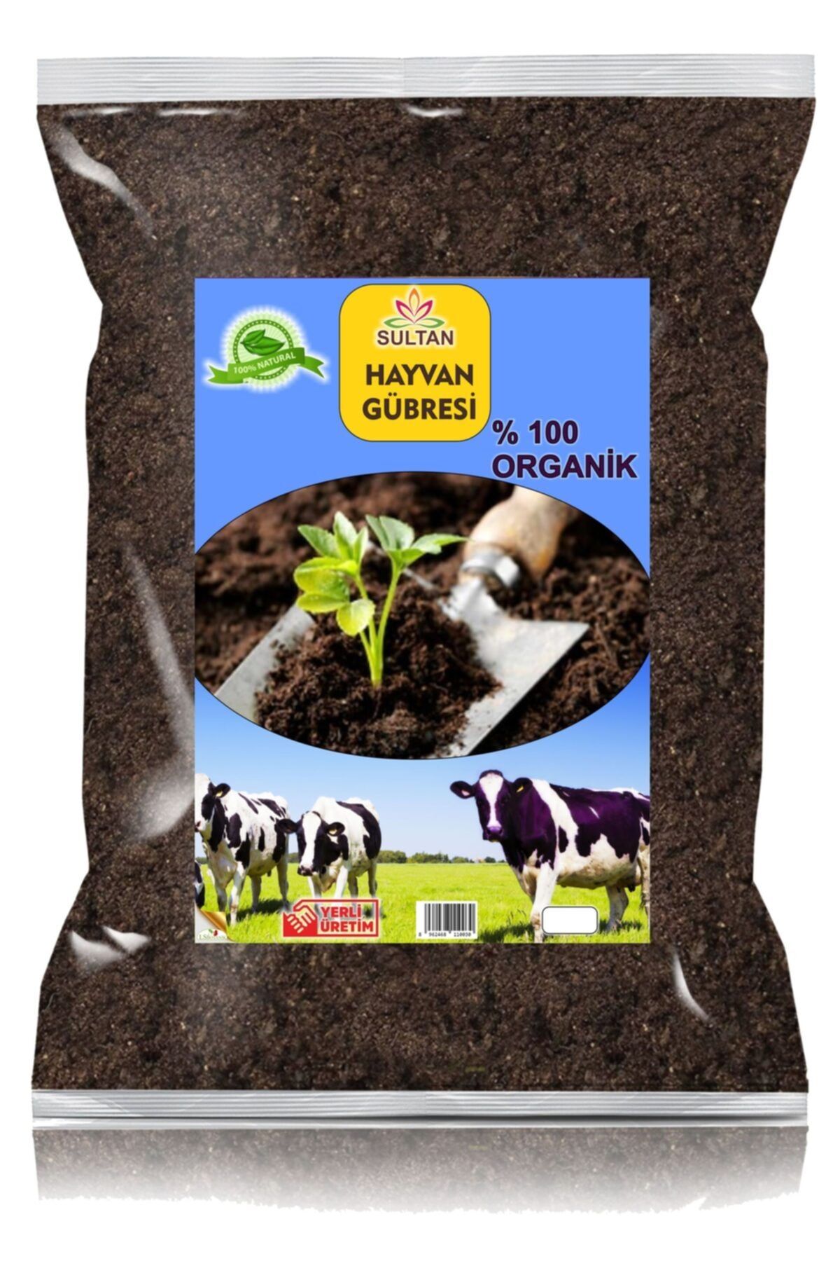 LS BOTANİK Ls Botanik Hayvan Gübresi Büyükbaş Yanmış Elenmiş Ilaçlanmış 5 Litre