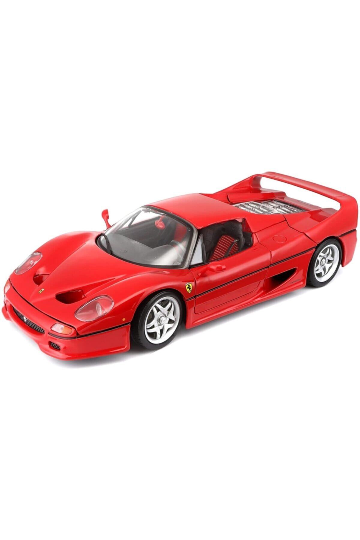 BBURAGO Yılın Ilk Fırsatları - 1:18 Ferrari F50 Model Araba - ™ Beyaz At®