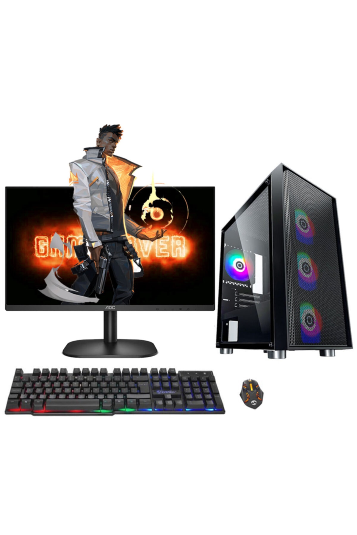 Avantron Ryzen 7 2700 8gb Ddr4 240gb Ssd 2gb 1030 Vga 23.8\