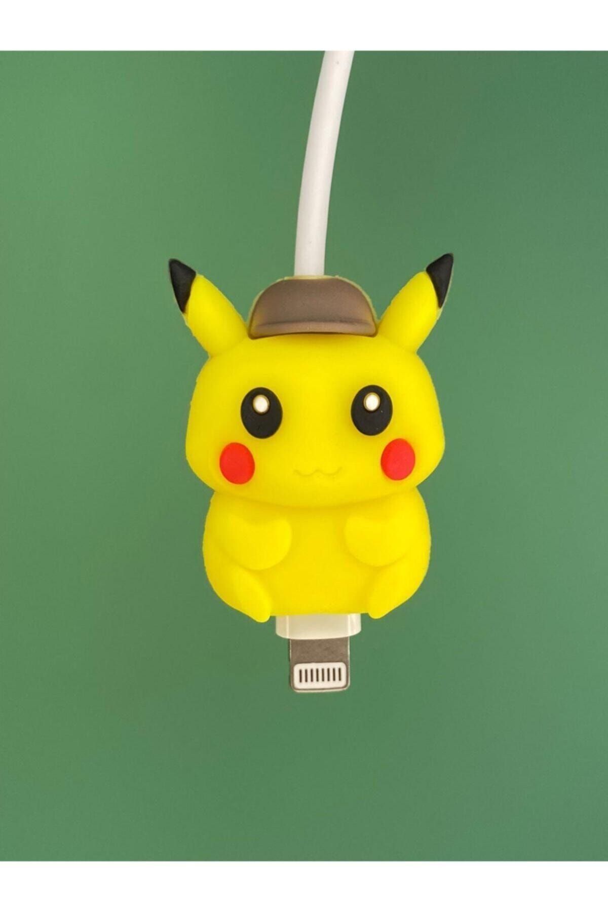 MY MÜRDÜM Kablo Koruyucu Sevimli Pikachu Şarj Kablo Koruyucu