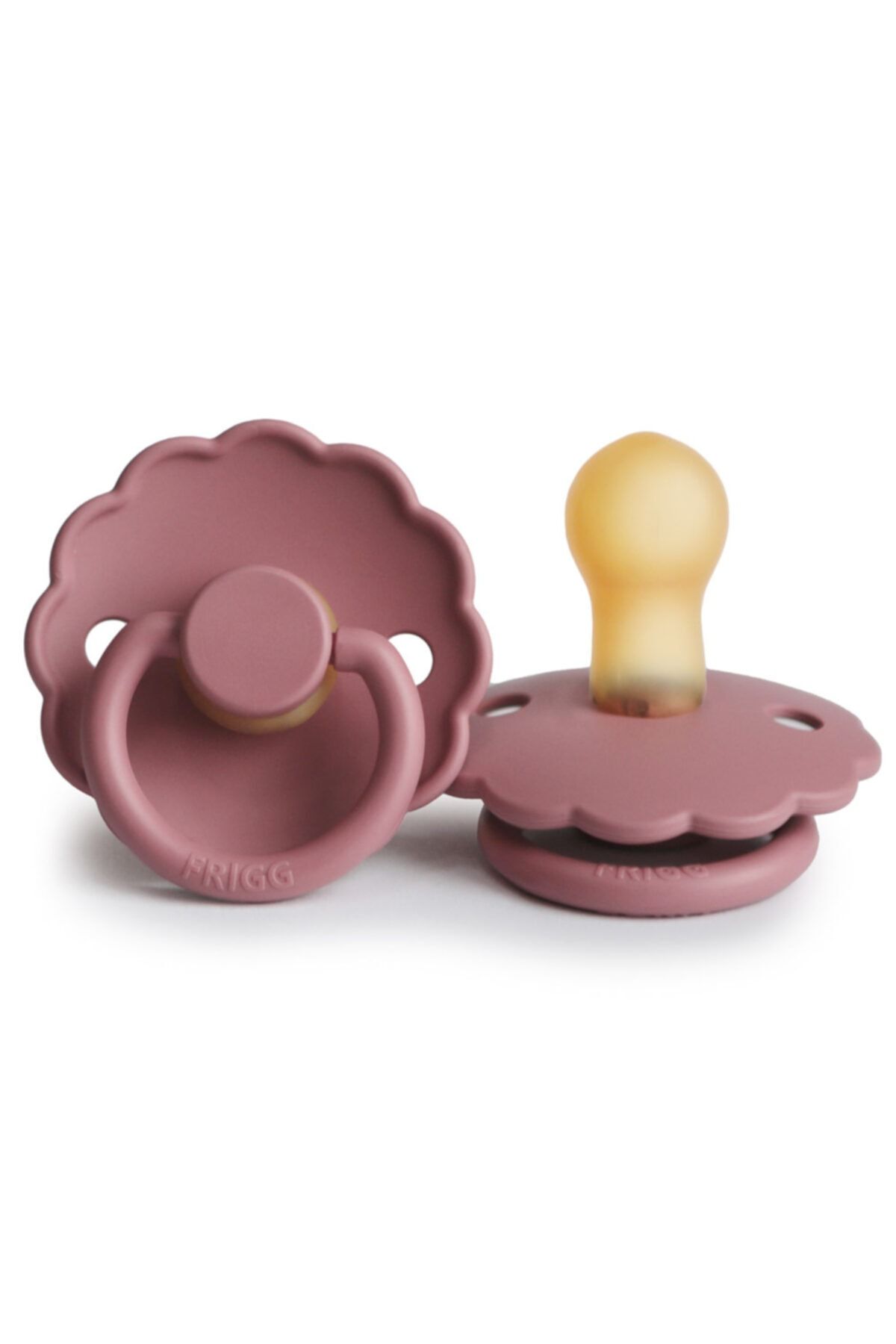 Frigg Frıgg Daisy Kauçuk Emzik - Dusty Rose 0-6 Ay