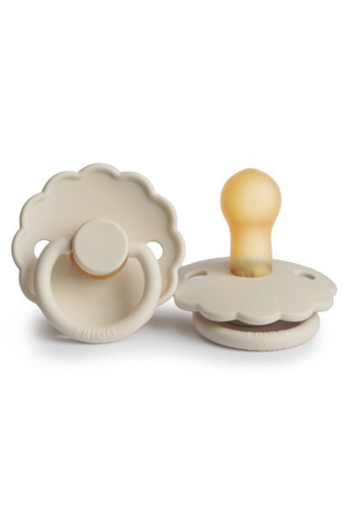 Frigg Frıgg Daisy Kauçuk Emzik - Cream 0-6 Ay