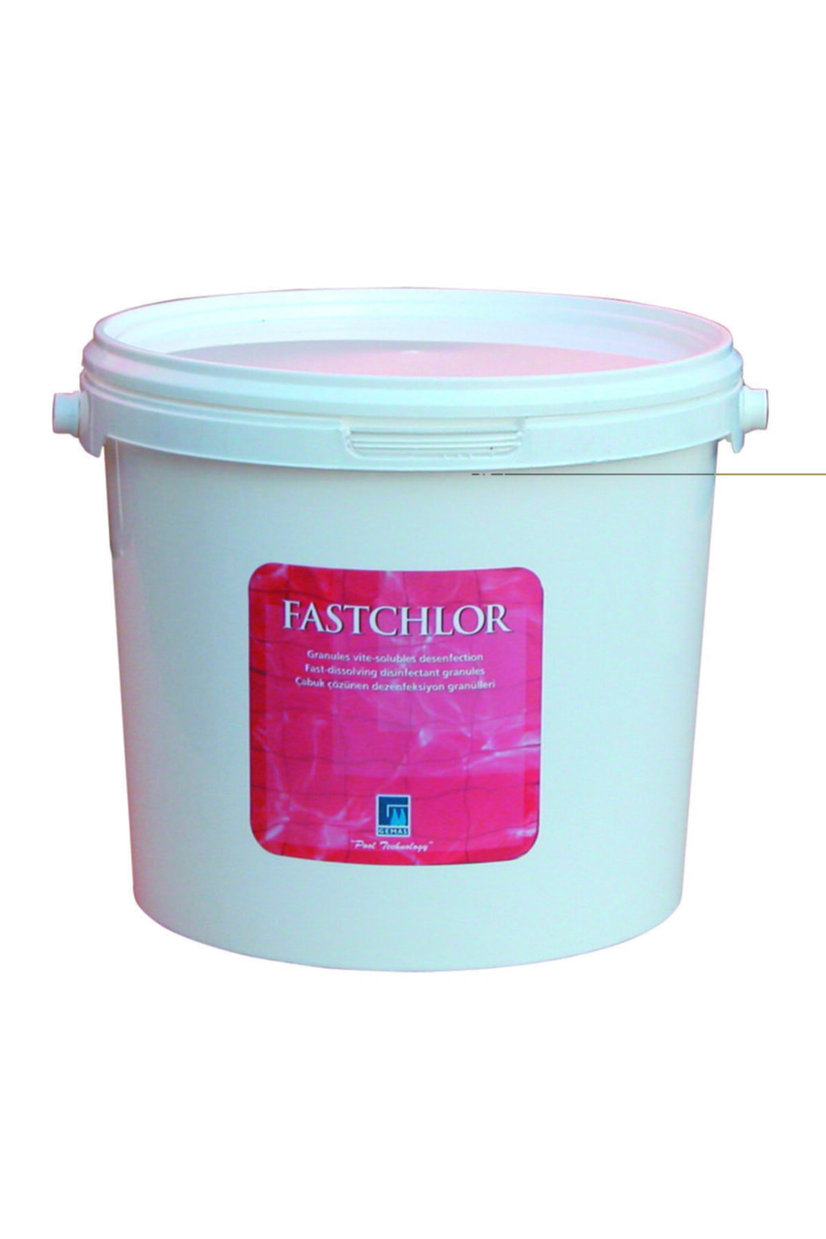 ToptancıyızBiz Gemaş fastchlor 15 Kg Klor Stabilize Diklor Granül %56 Aktif Klor