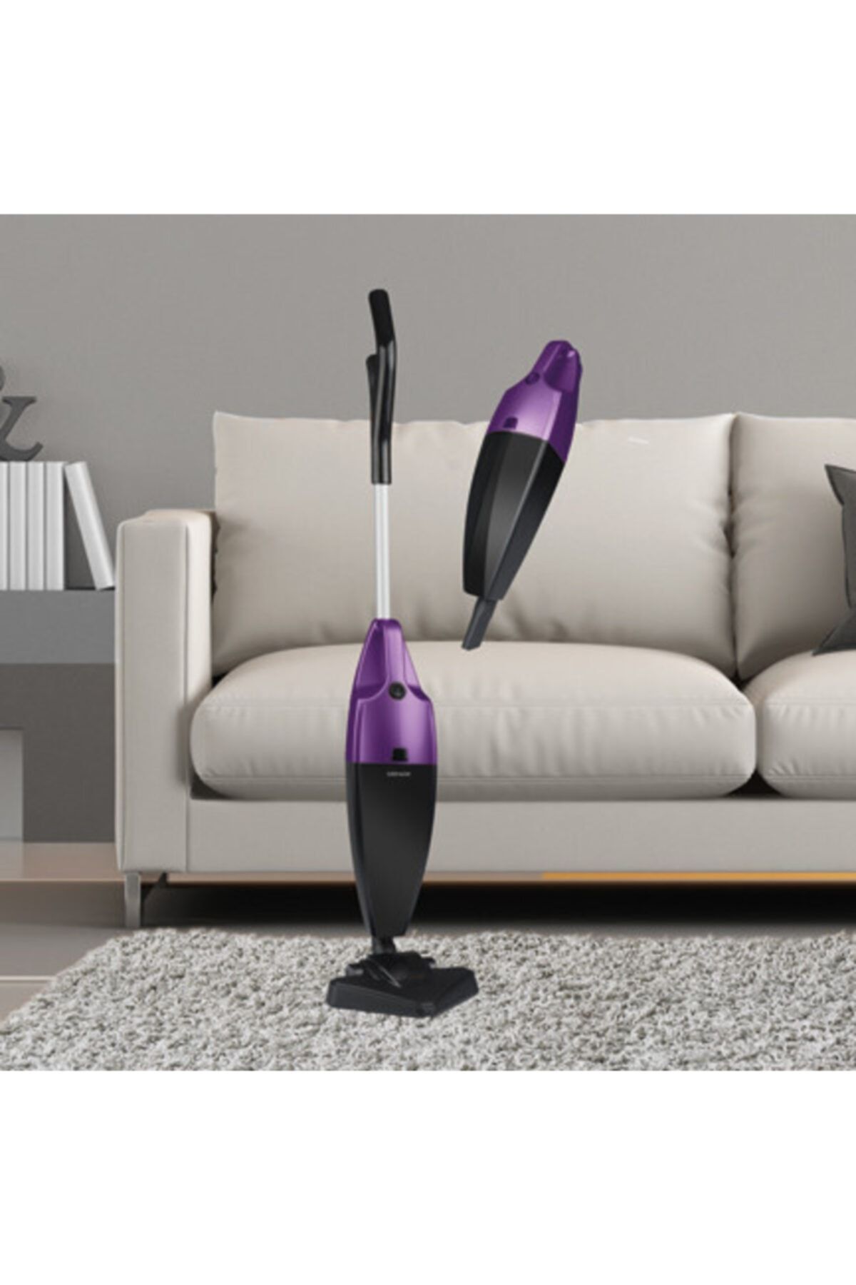 GOLDMASTER By-4501 Power Speed Dik Elektrikli Süpürge By-4501