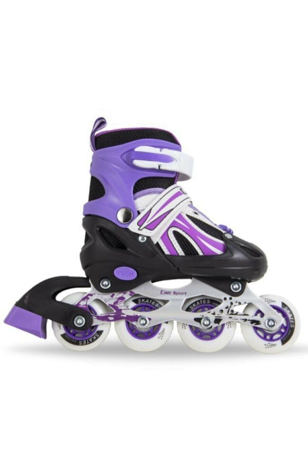 Depomiks Avm Paten Mor Çantalı, Metal Gövdeli,büyütülebilir Alıştırma Pateni