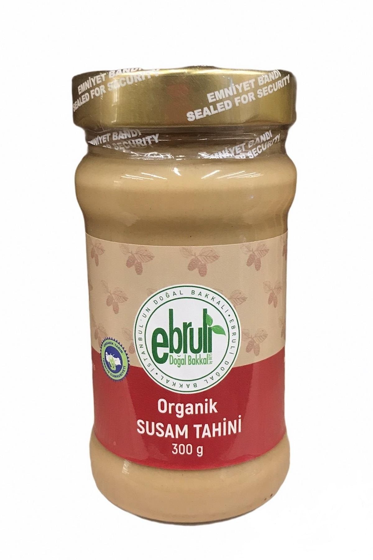 EBRULİ DOĞAL BAKKAL Organik Tahin 300 gr 2 Adet