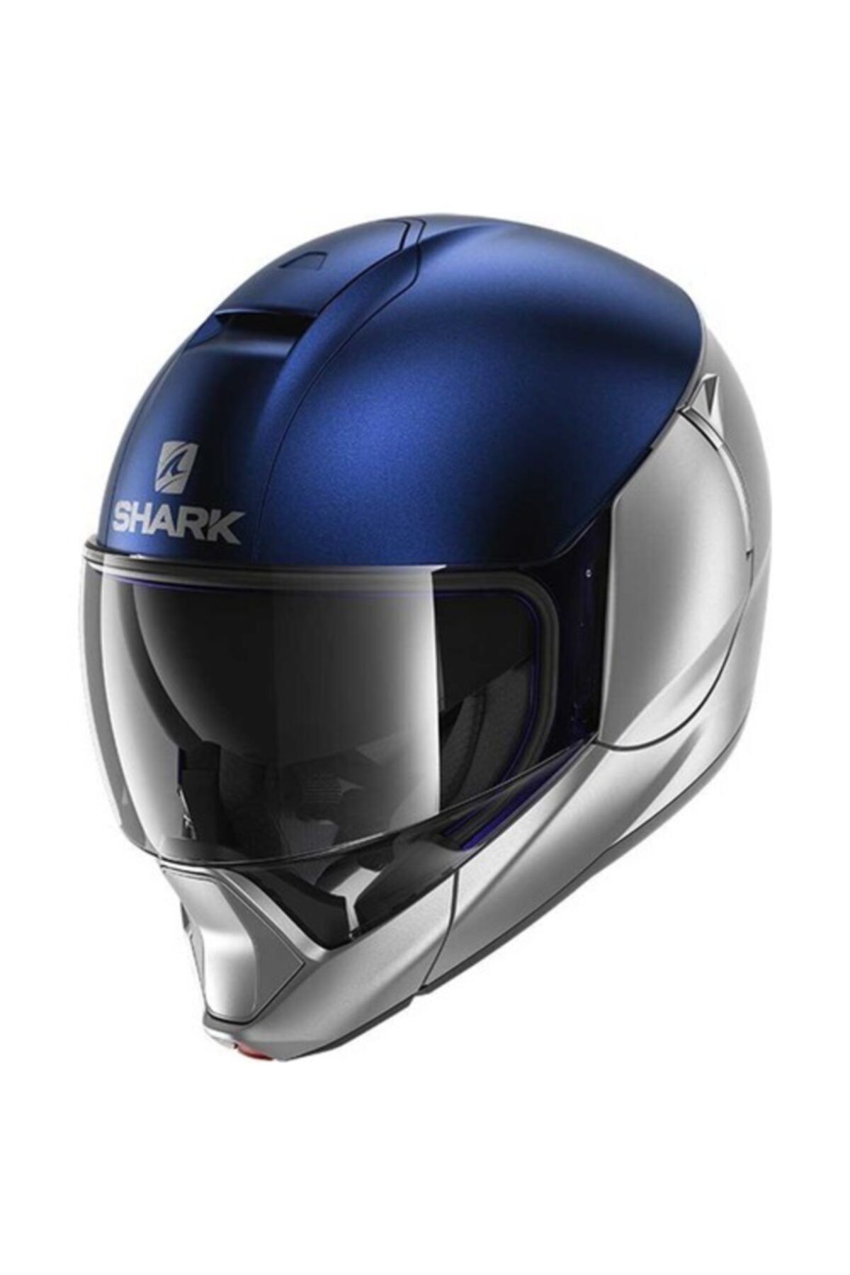 Shark Evojet Dual Blank Mat Çene Açılır Kask