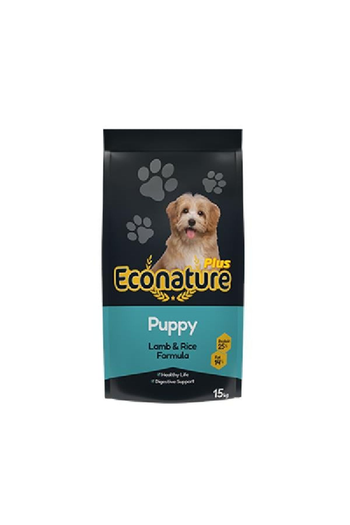 Econature Plus Puppy KuzuEtli Ve Pirinçli Yav...