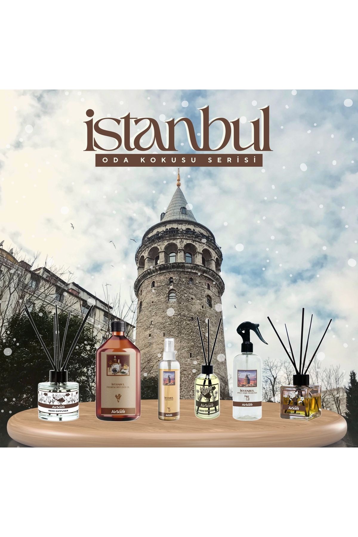 İstanbul Kokusu Çubuklu Oda Kokusu 100 ml Reed Diffuser