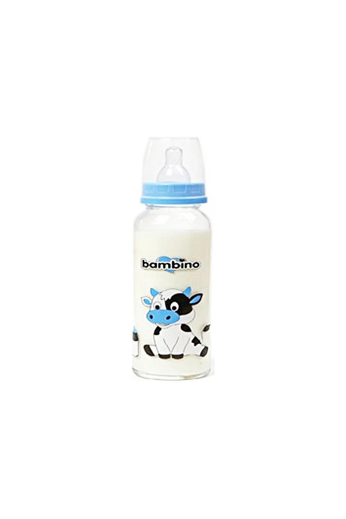 Bambino Bambiş CamBiberon-mavi 125ml