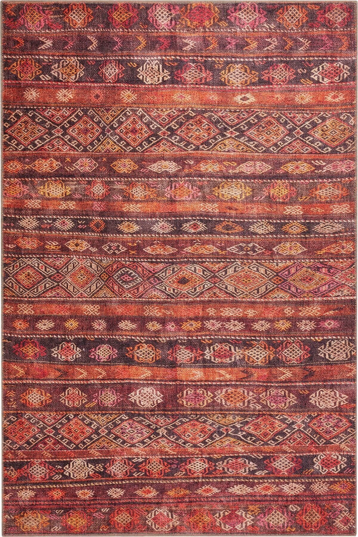 ARTLOOP Etnik Kilim DesenliHalı, Dokuma Taban...