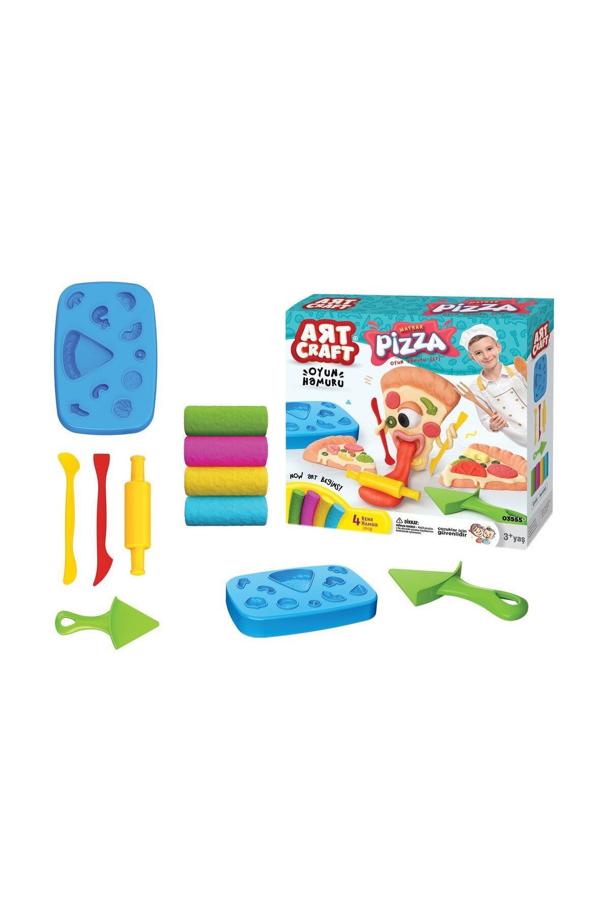 Fen Toys 03555 Dede PizzaHamur Seti 200 gr