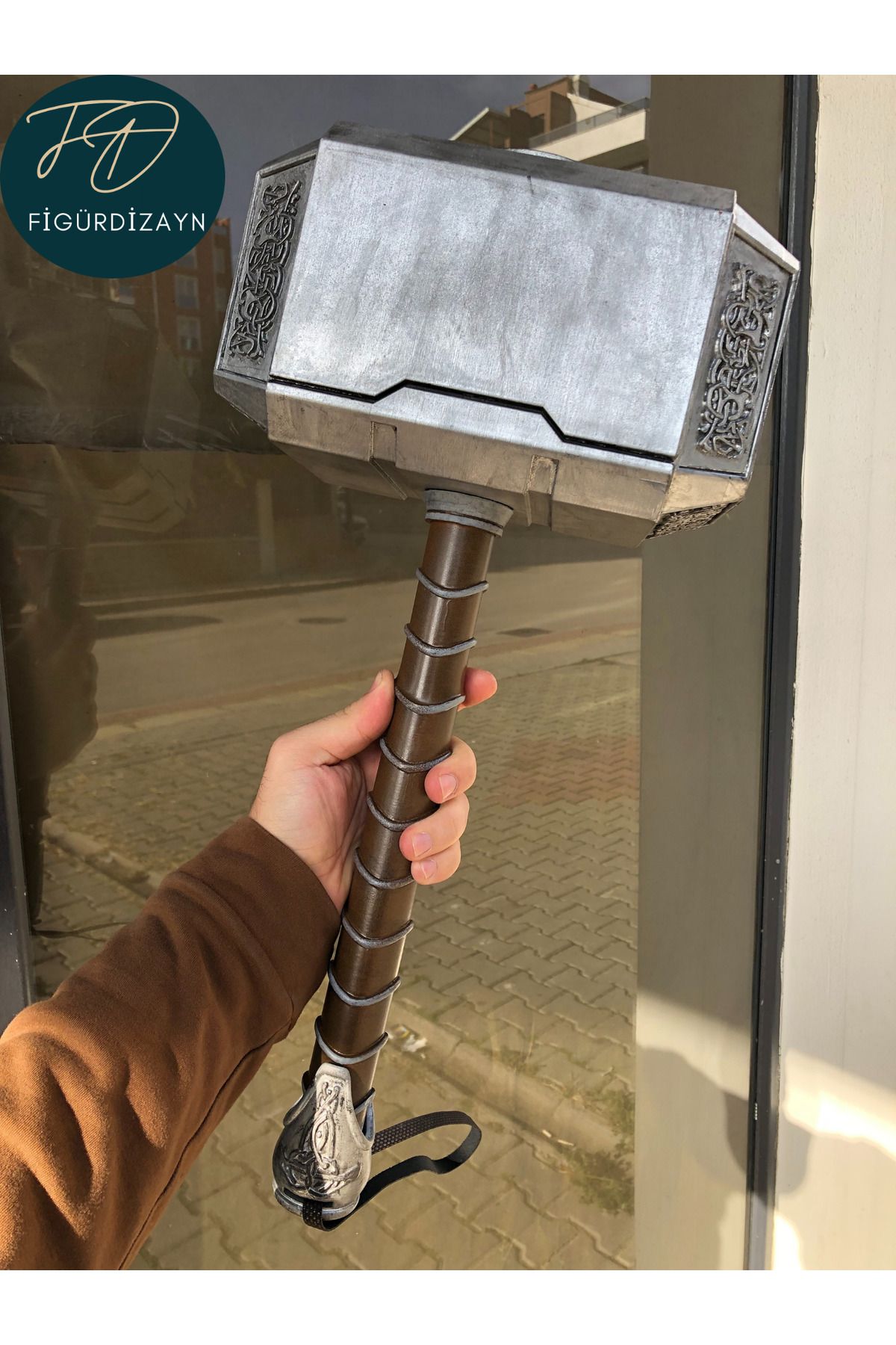 Thor Çekici Mjölnir - Thor Hammer 52CM