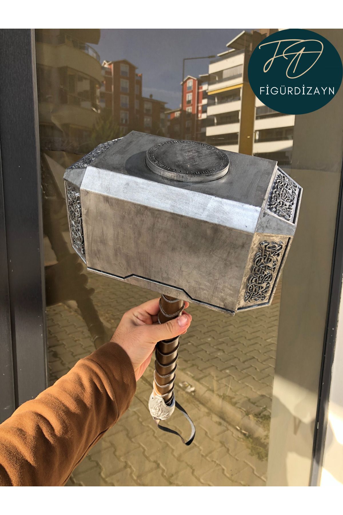 Thor Çekici Mjölnir - Thor Hammer 52CM