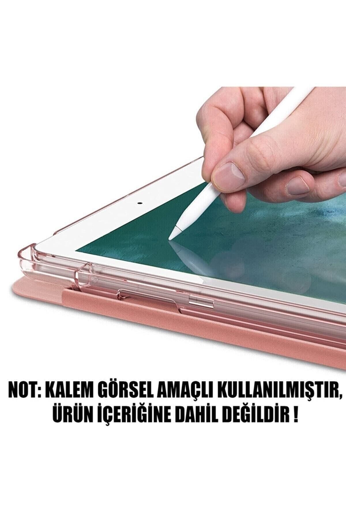 Apple Ipad 10.9 10.nesil 2022 Kalem Bölümlü Standlı Uyku Modlu Akıllı Kılıf A2696 A2757 A2777