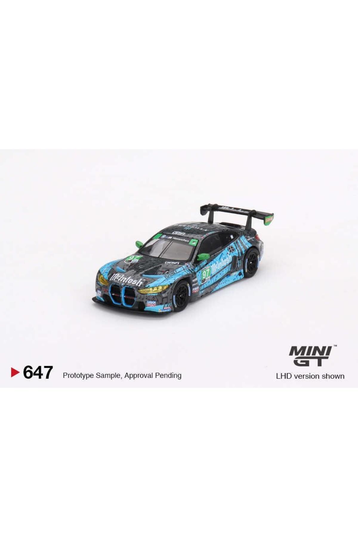 mini gt 647 BMW M4 GT3 #972023 IMSA Laguna Se...