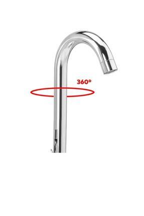 ANF LAVABO BATARYA BORUSU KISA (KUĞU BOYUN) 20 CM 2 Yıl KROM DAYANIKLI TR Standart Image 5