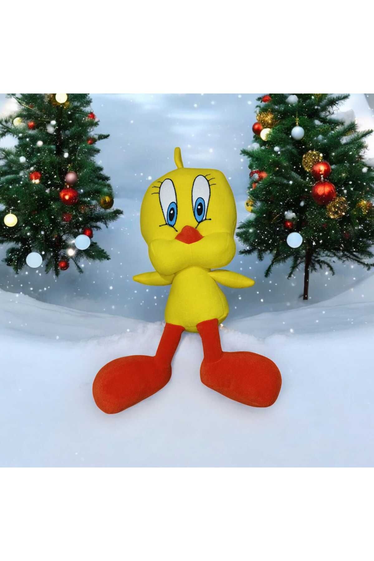 PELUŞ CİVCİV TWEETY OYUNCAK UYKU ARKADAŞI DOĞUMGÜNÜ YILBAŞI SEVGİLİLER GÜNÜ HEDİYESİ