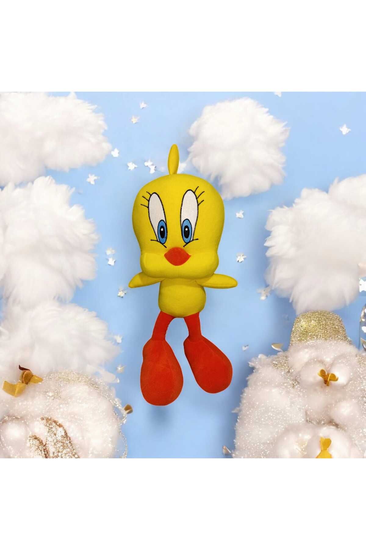 PELUŞ CİVCİV TWEETY OYUNCAK UYKU ARKADAŞI DOĞUMGÜNÜ YILBAŞI SEVGİLİLER GÜNÜ HEDİYESİ