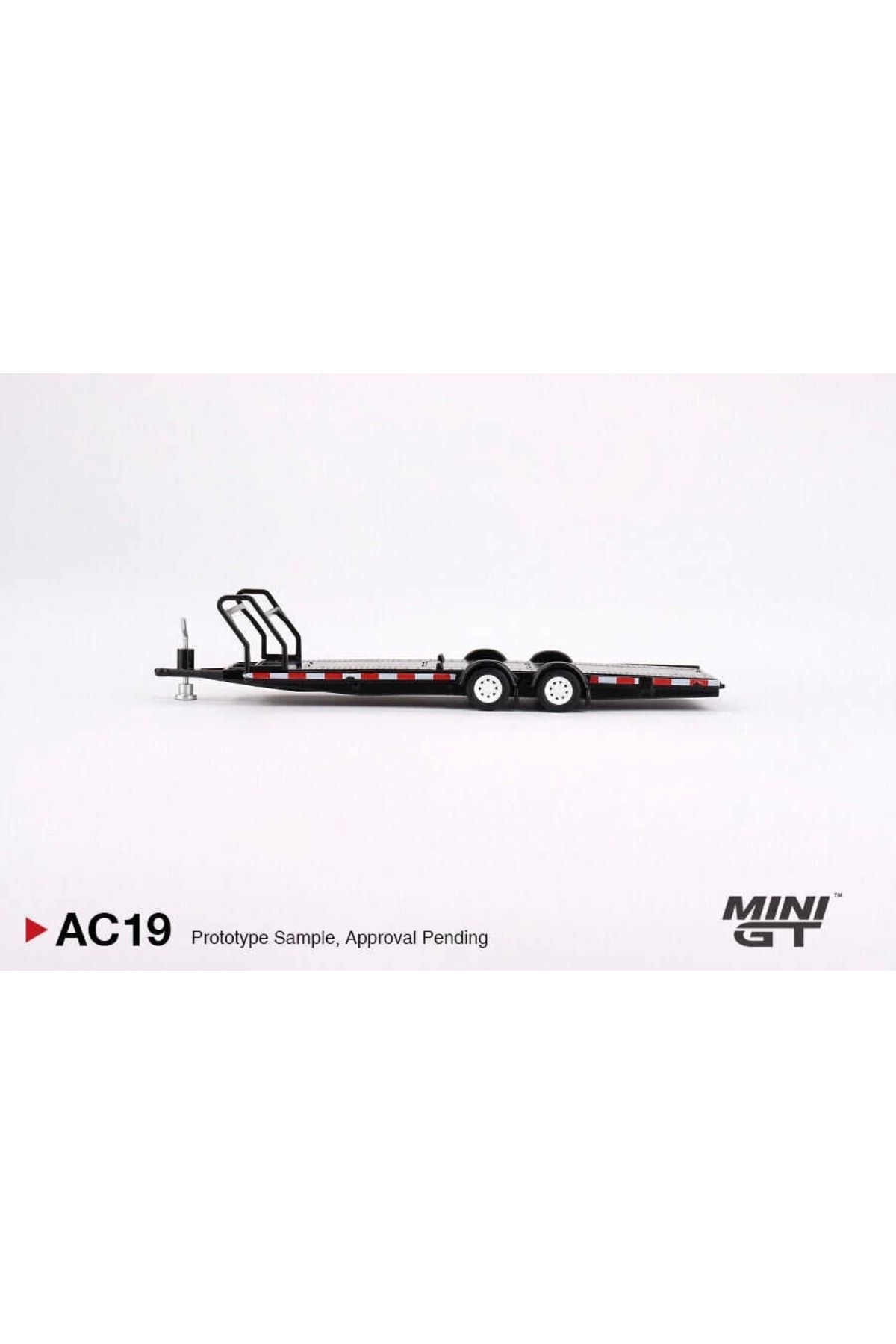 mini gt 1/64 Car HaulerTrailer Black Mgtac19