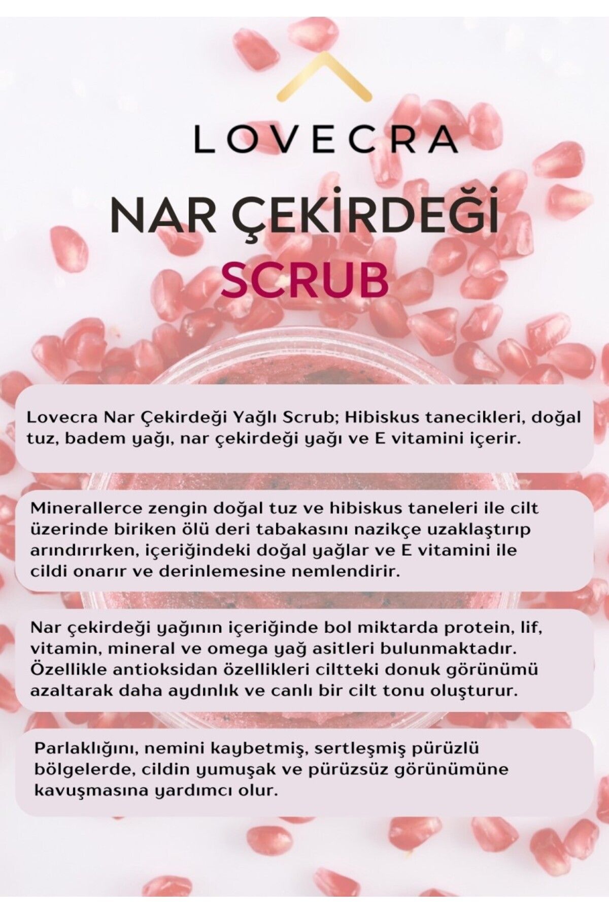 Body Scrub Besleyici Arındırıcı Cilt Nemlendirici Cilt Tonu Eşitleyici Bakım Peelingi 290gr