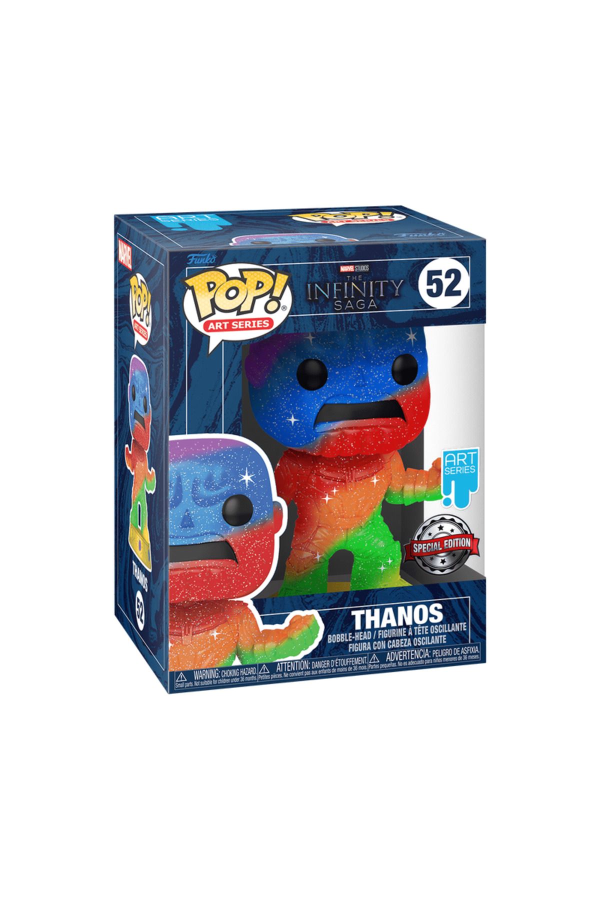 Pop! Marvel / Infinity Saga / Artist Series - Thanos with Pop Protector