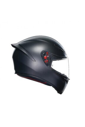 Motosiket Kask K1 S Mono Matt Black Image 0