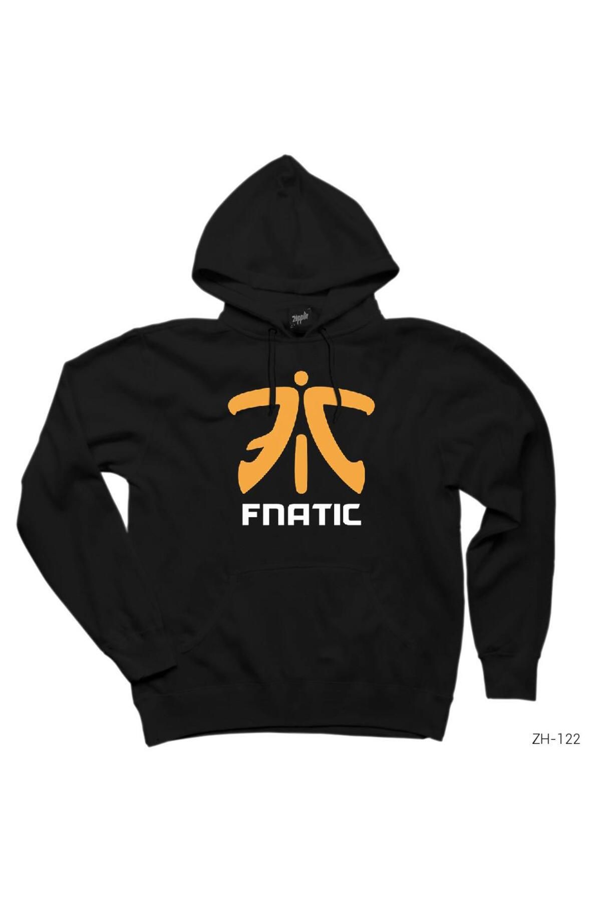 CrowsGate CSGO Fnatic TeamSiyah Kapşonlu Swea...