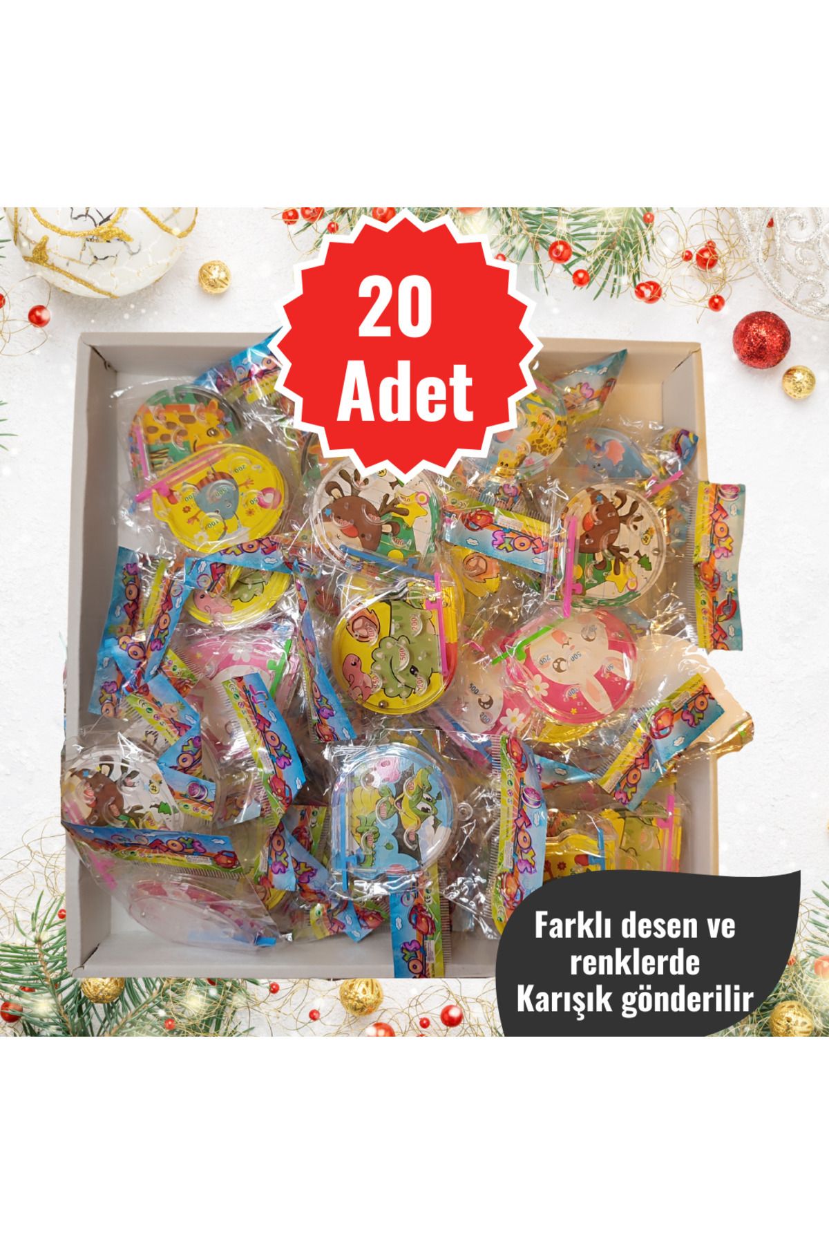 20 Adet Toptan Pinball Oyunu Öğrenci Hediyelik (YILBAŞI, KARNE, RAMAZAN VE PARTİ ÇANTASI HEDİYE)