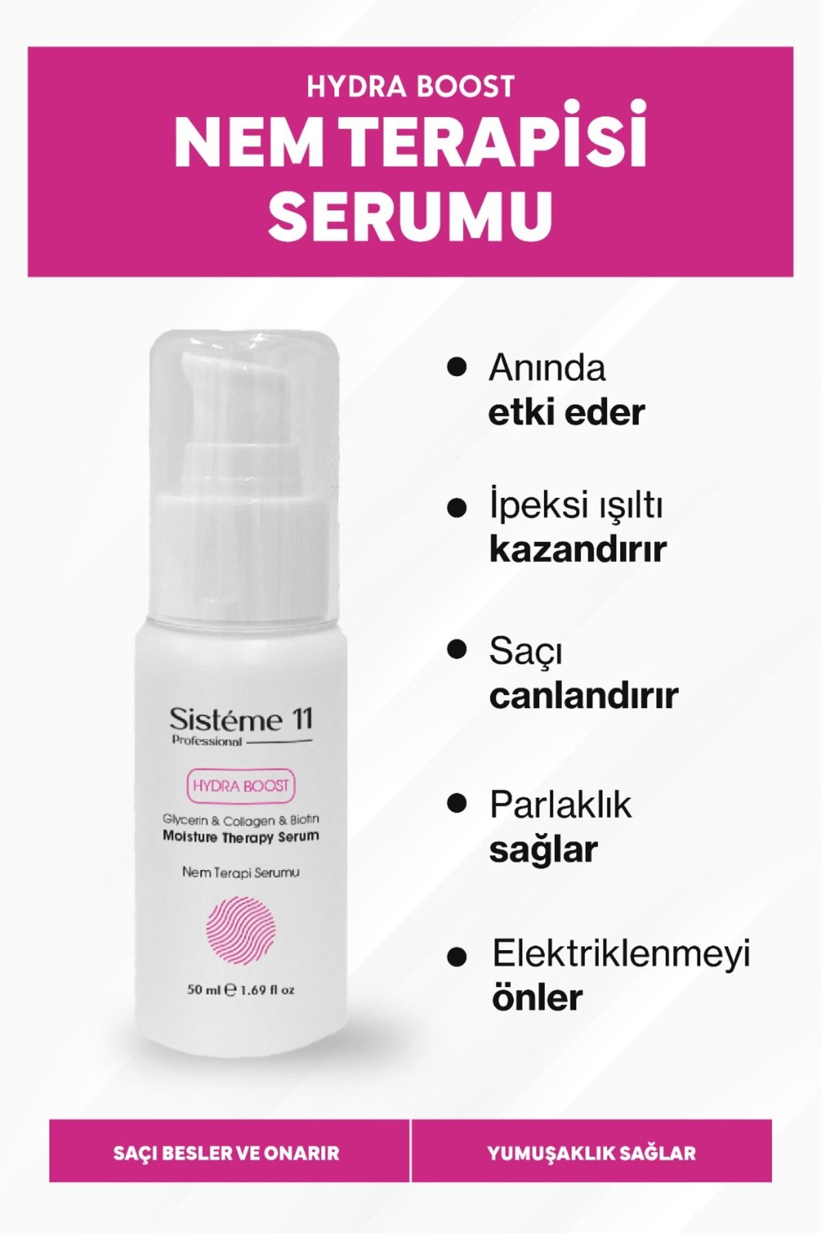 Sistéme 11 Sisteme 11 NemTerapisi Serum 50 ml