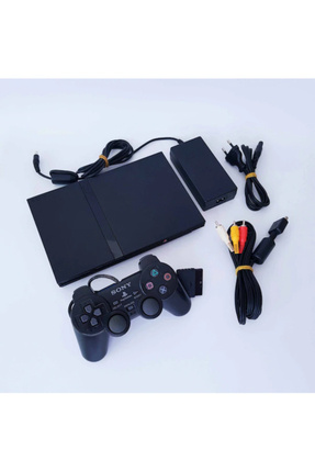 Yenilenmiş Playstation 2 Slim Ps 2 Oyun Konsolu +2700 Adet Oyun Image 0