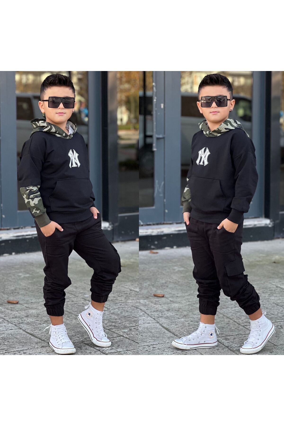 Erkek Çocuk Hoodie Eşofan Takım