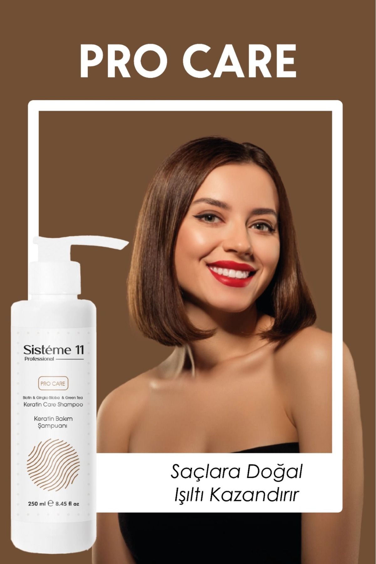 Sisteme 11 Tuzsuz Keratin Bakım Şampuanı 250 ml