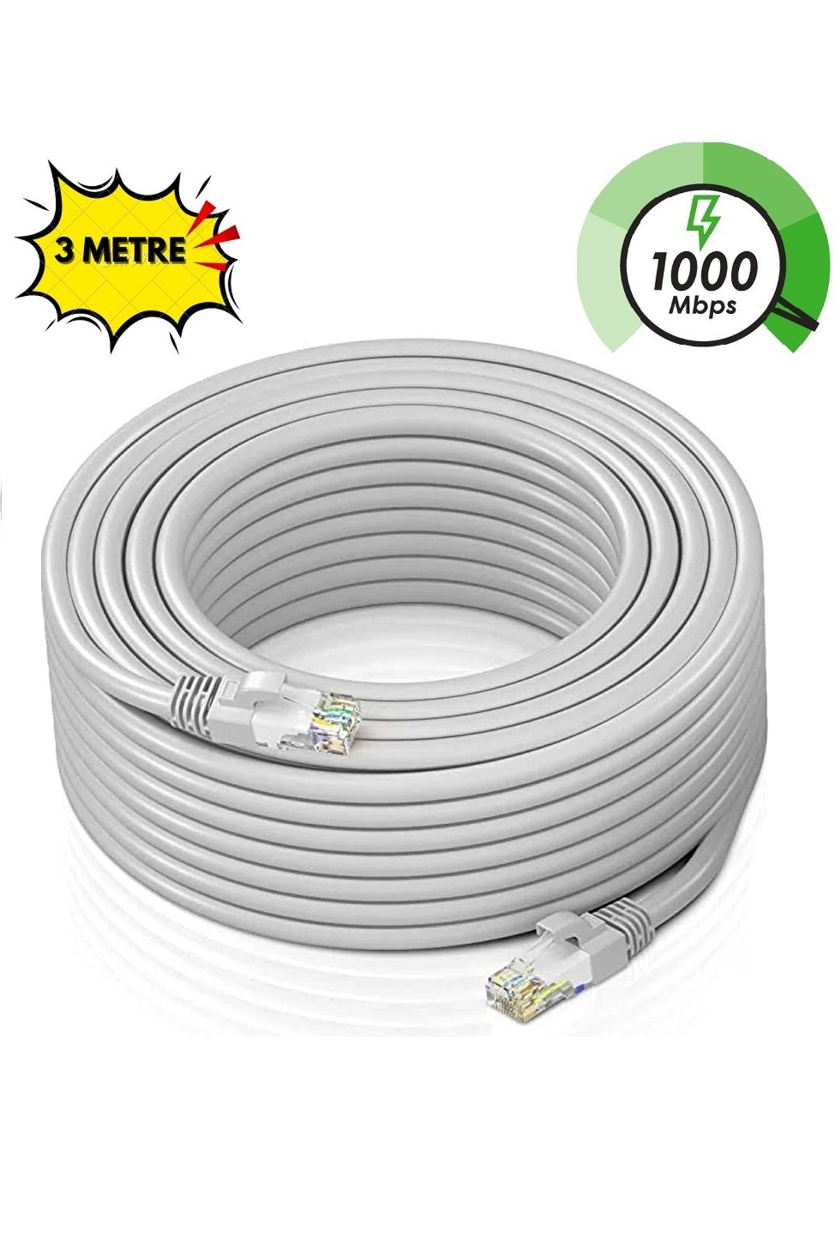 Derwell Cat6 Patch KabloFabrikasyon Internet...