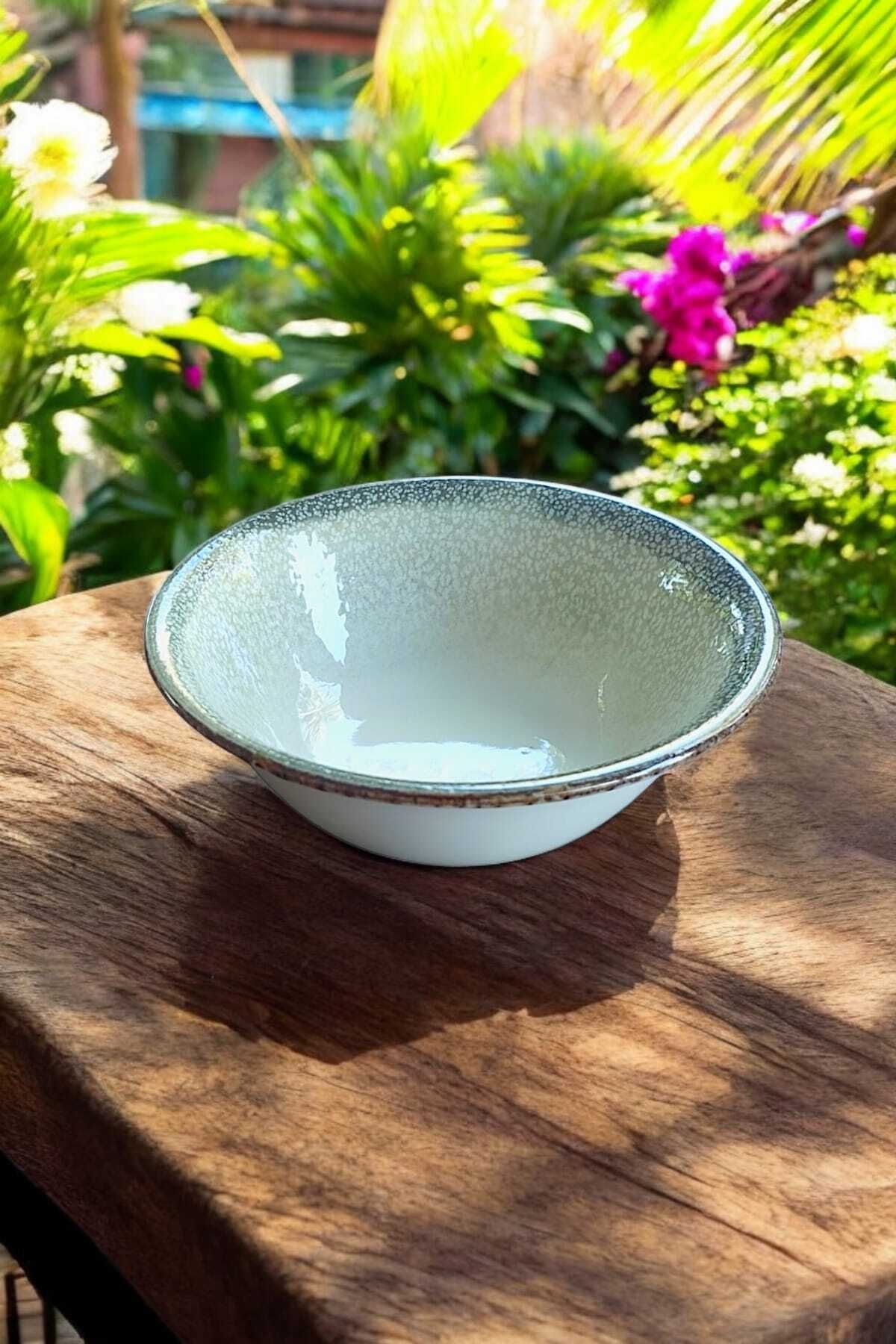 BY BONE Porselen Bowl veSalata Kasesi 18cm Mo...