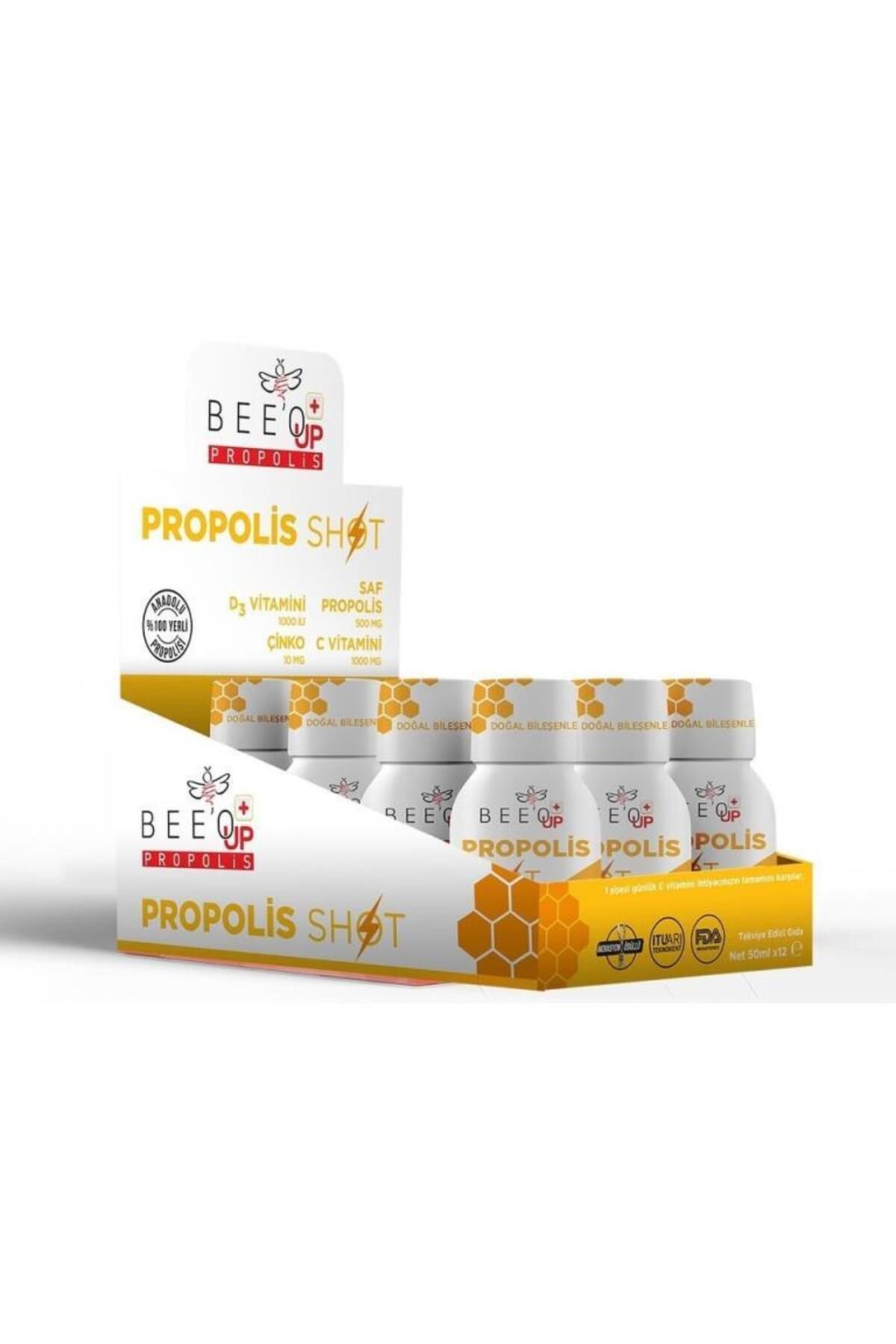 BEE & YOU PhenoliX-SHOT Propolis, D3 Vit, Çinko, C Vit. 50 ml x 12 Adet