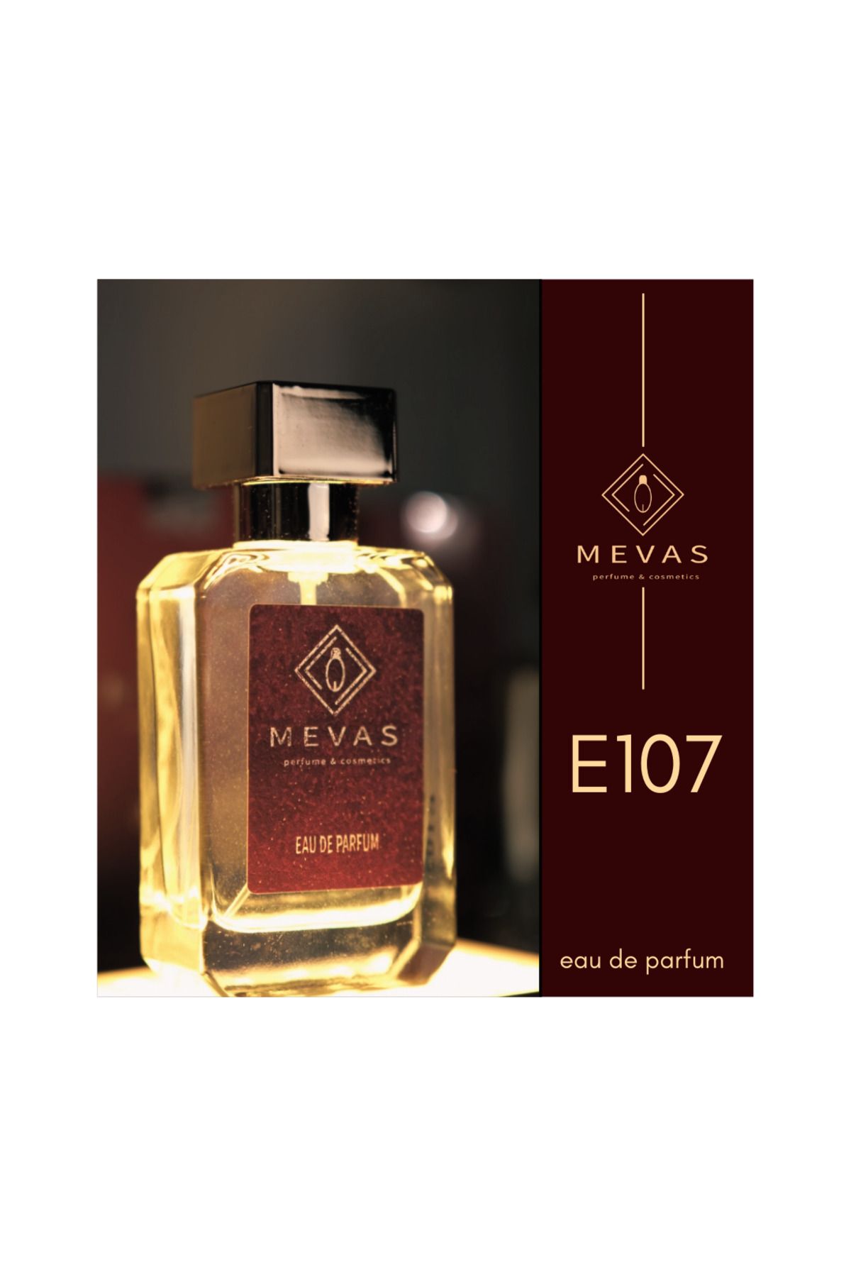 MEVASKOZMETİK E107 ErkekParfüm 50ml Edp