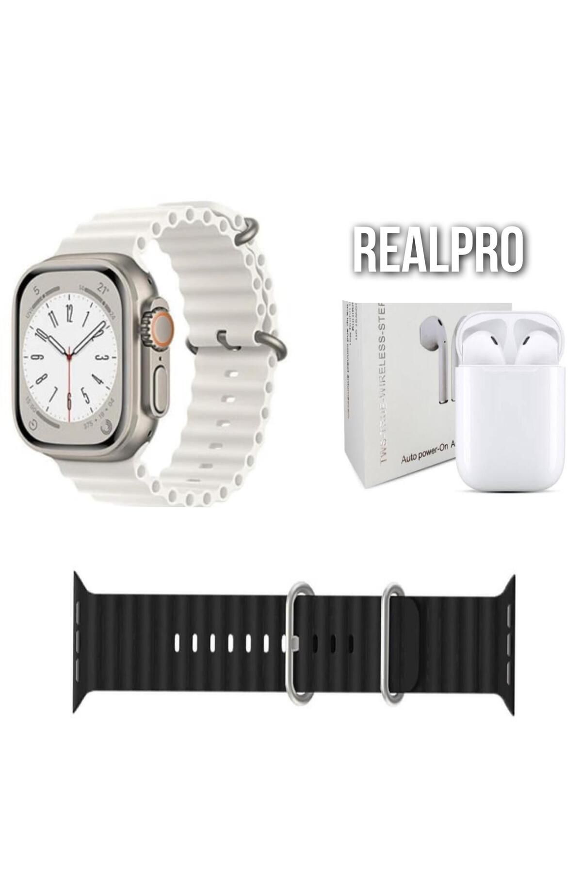 Realpro WATCH ULTRA 2 ÇİFTKORDON KULAKLIK HED...