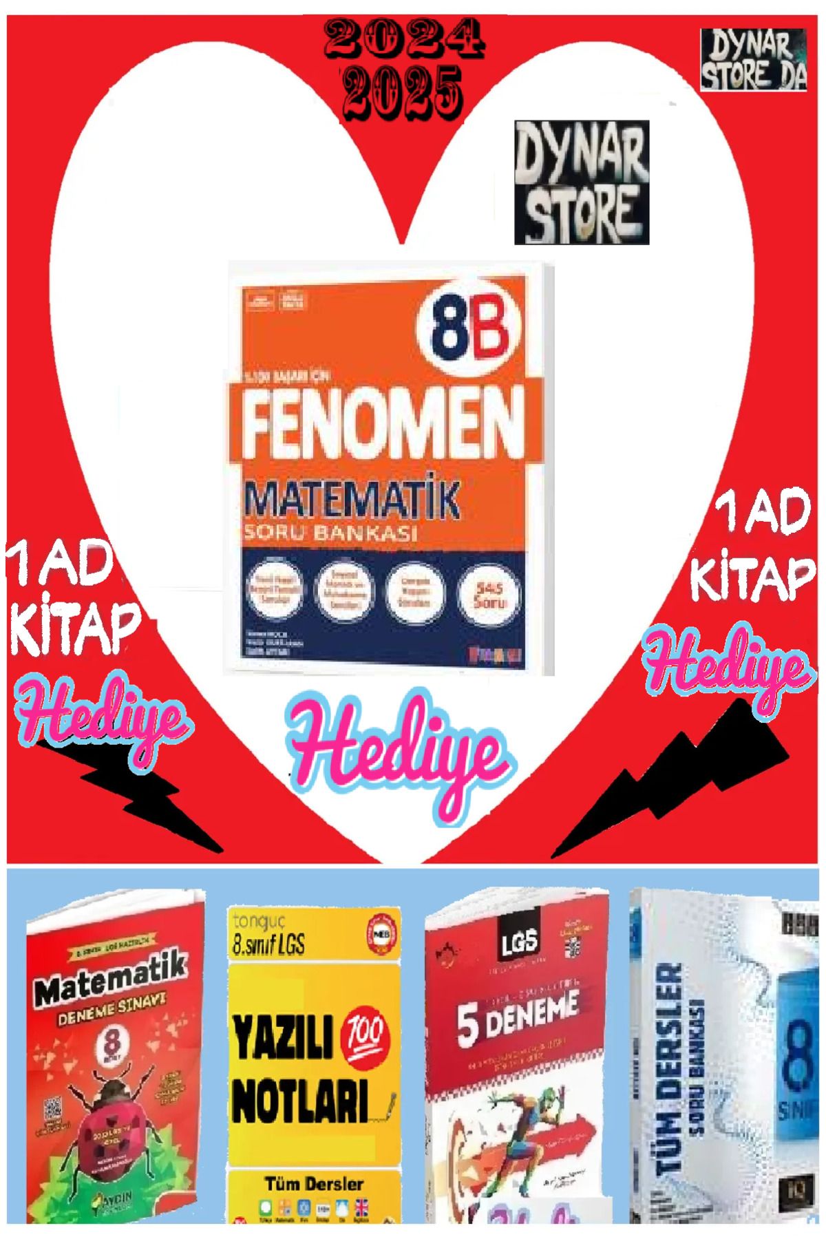 8. Sınıf Lgs Fenomen Matematik Soru Bankası B