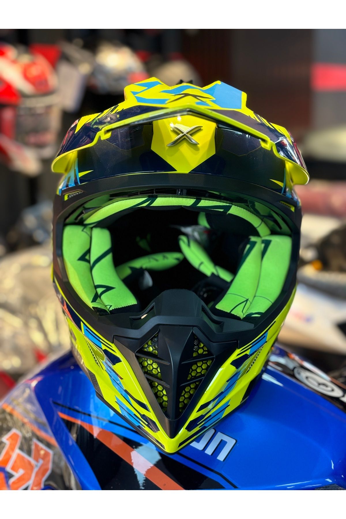 AXOR X- Cross Neon YellowBlue