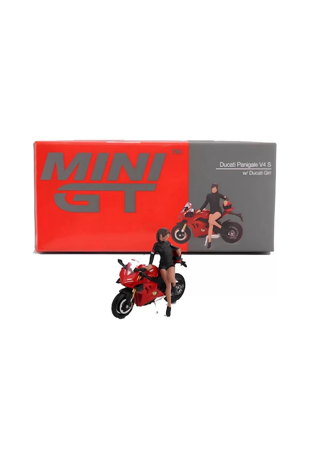 Muhcu Home 1:64 Mini ModelDucati Girl Model A...