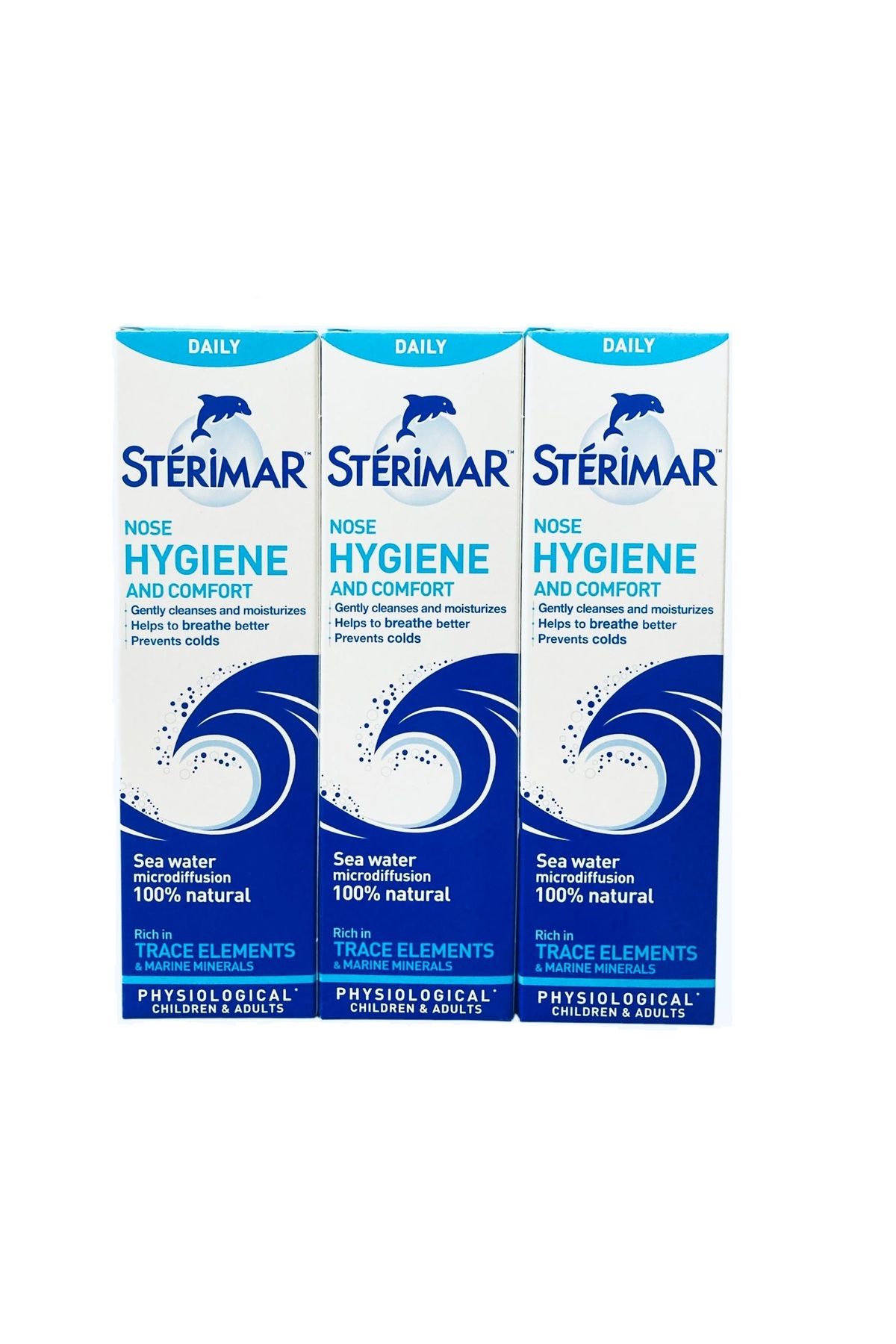 Sterimar Deniz Suyu BurunSpreyi 100 Ml-3 ADET...