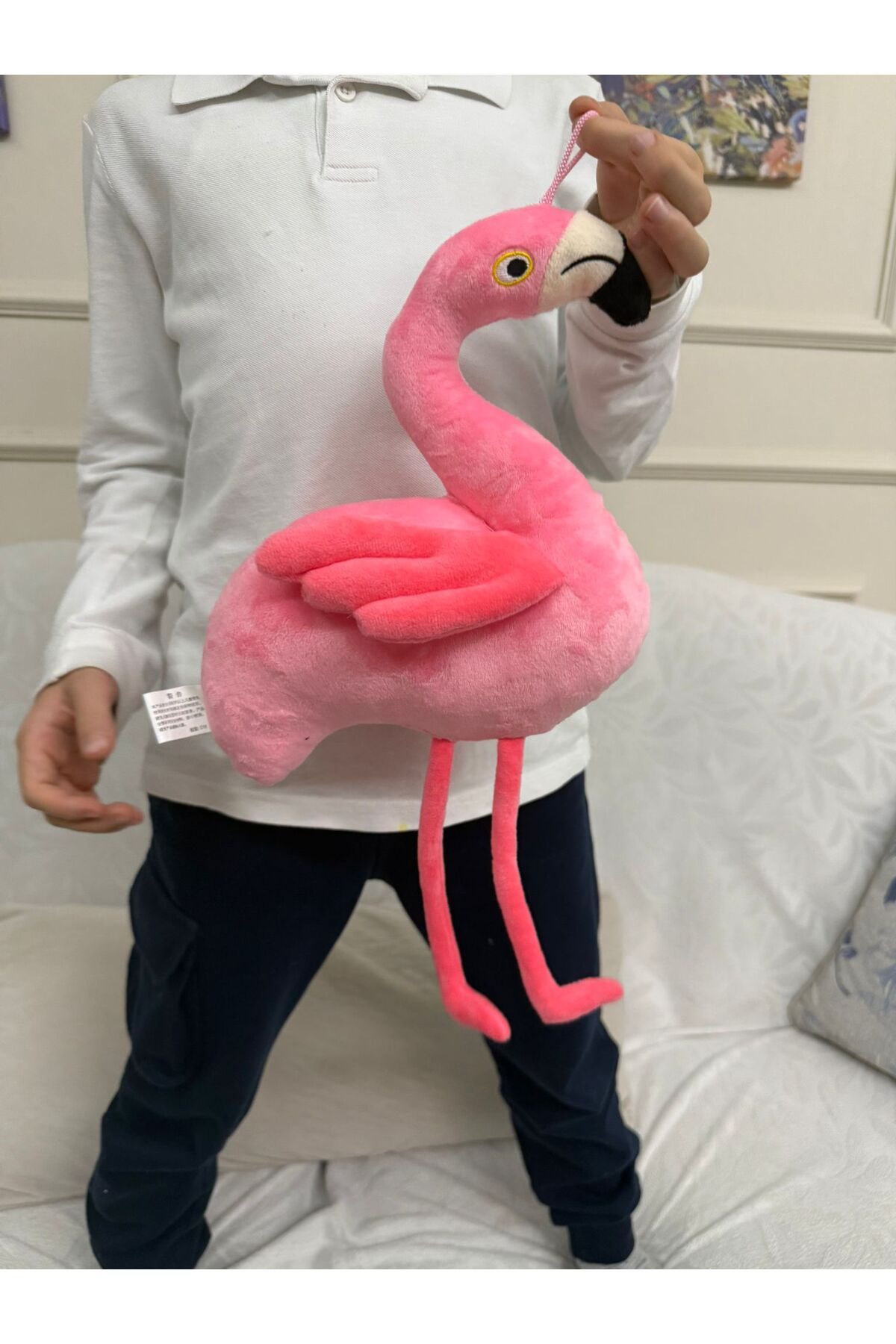 Fen Toys Flamingo Peluş 40 CmUyku Ve Oyun Ark...