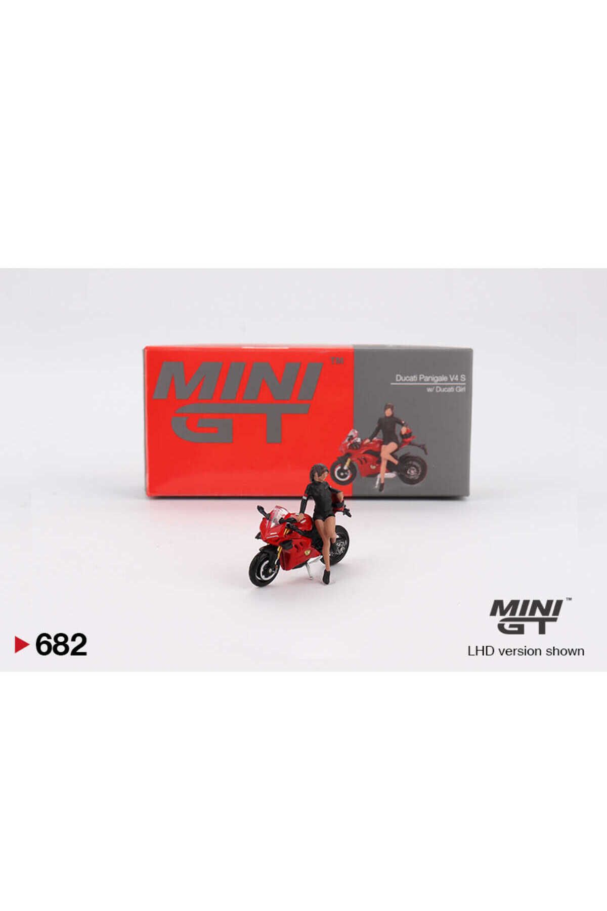 mini gt 1/64 Ducati PanigaleV4 S w/ Ducati Gi...