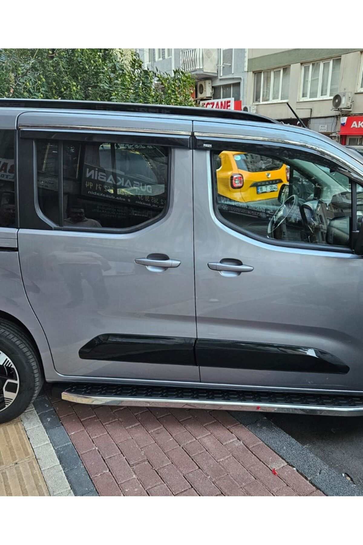 Toyota Proace City Kromlu Cam Rüzgarlığı 4 Lü Set 2019 2020 2021 2022 2023 2024