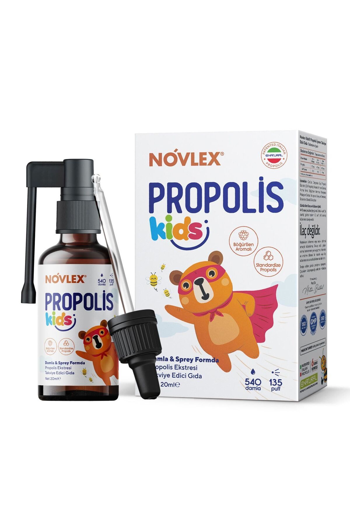 novlex Propolis Kids Ekstrakt(Su Bazlı-Alkols...