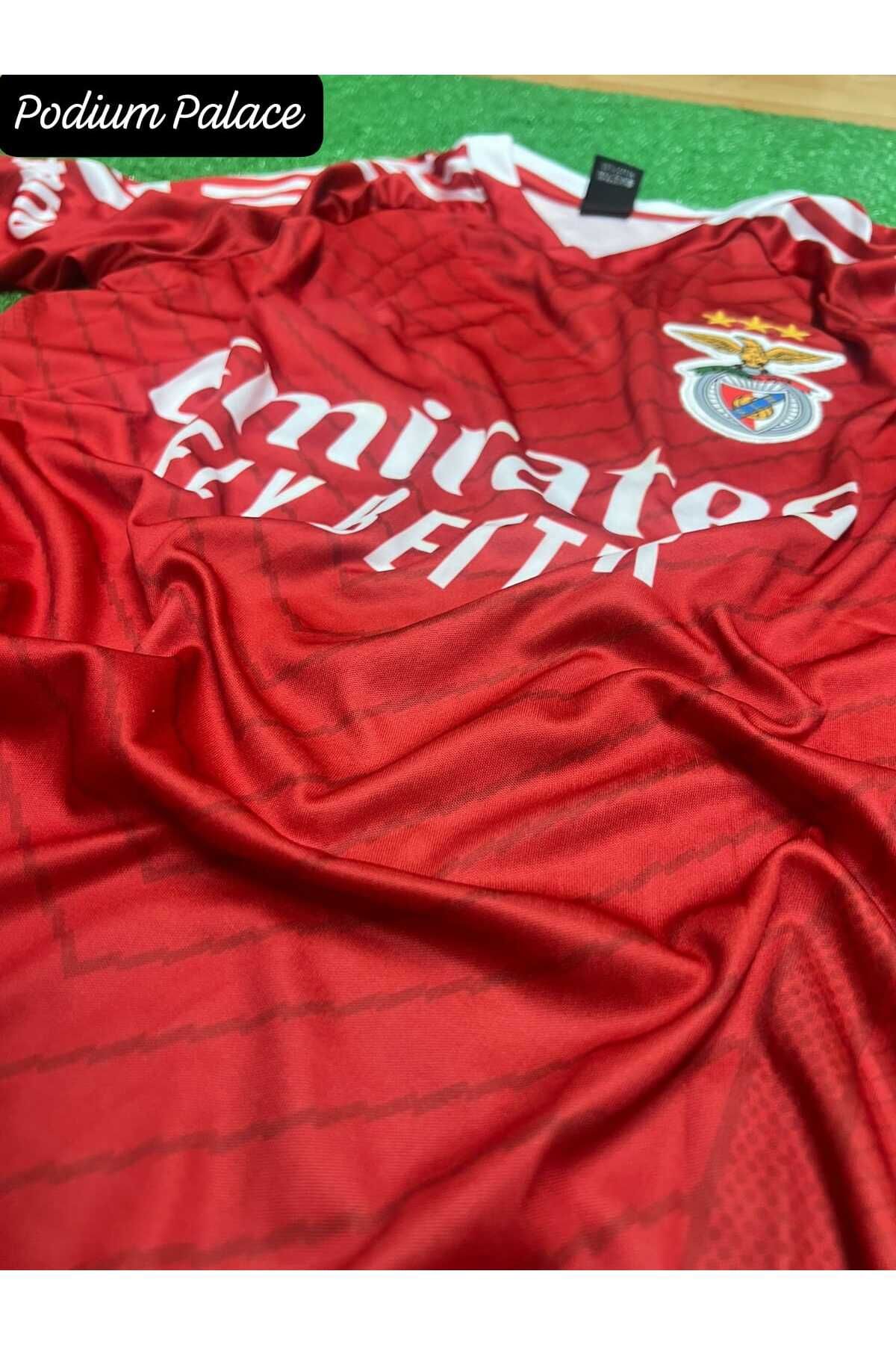 Benfica K.e.r.em. Aktürkoğlu 2024/25 Yeni Sezon İç Saha Forması (kırmızı)4563